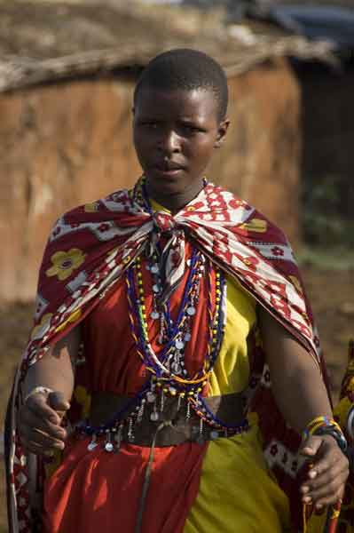 11 - Kenia - poblado Masai, mujer